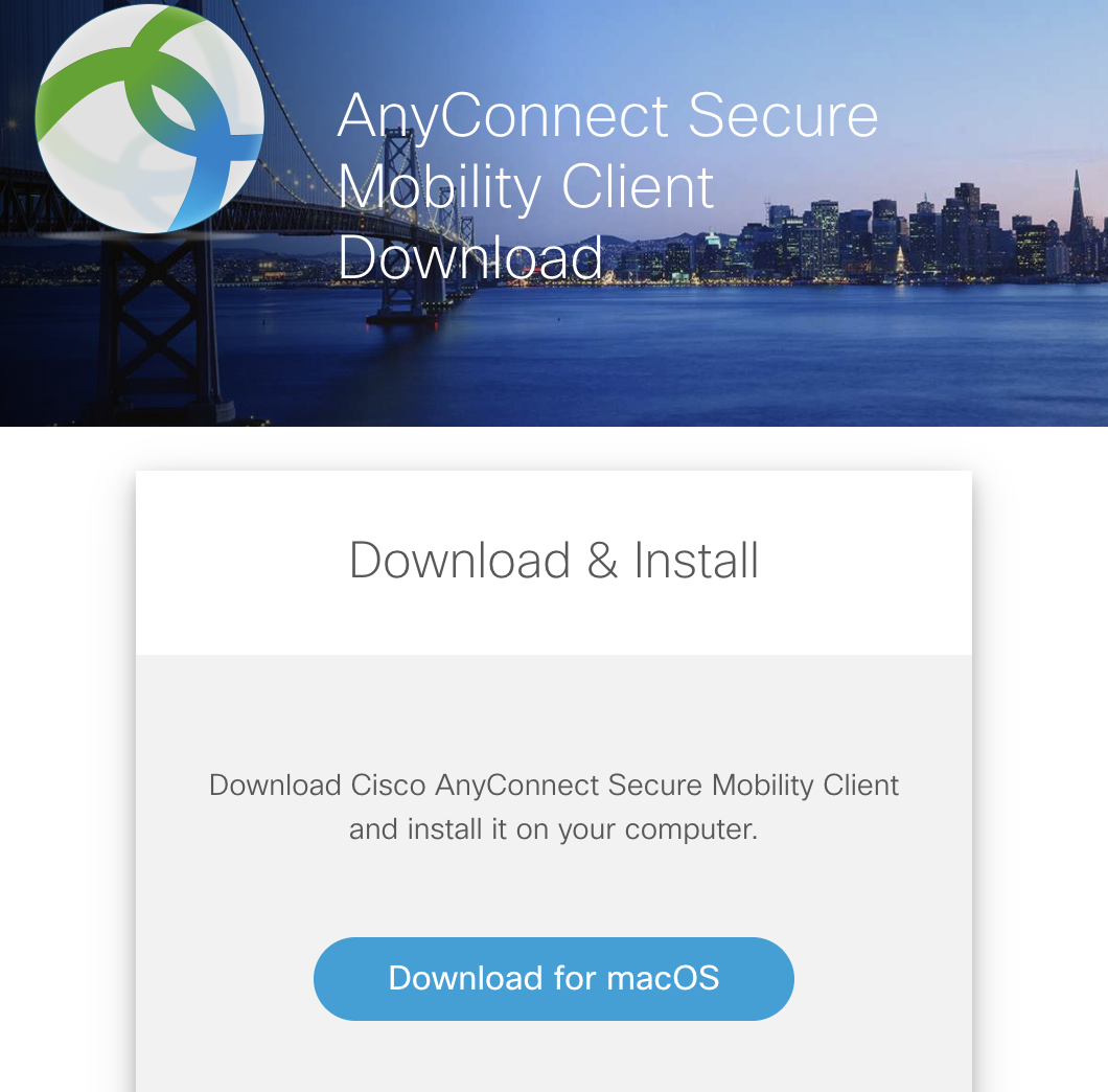 download cisco anyconnect mobility client